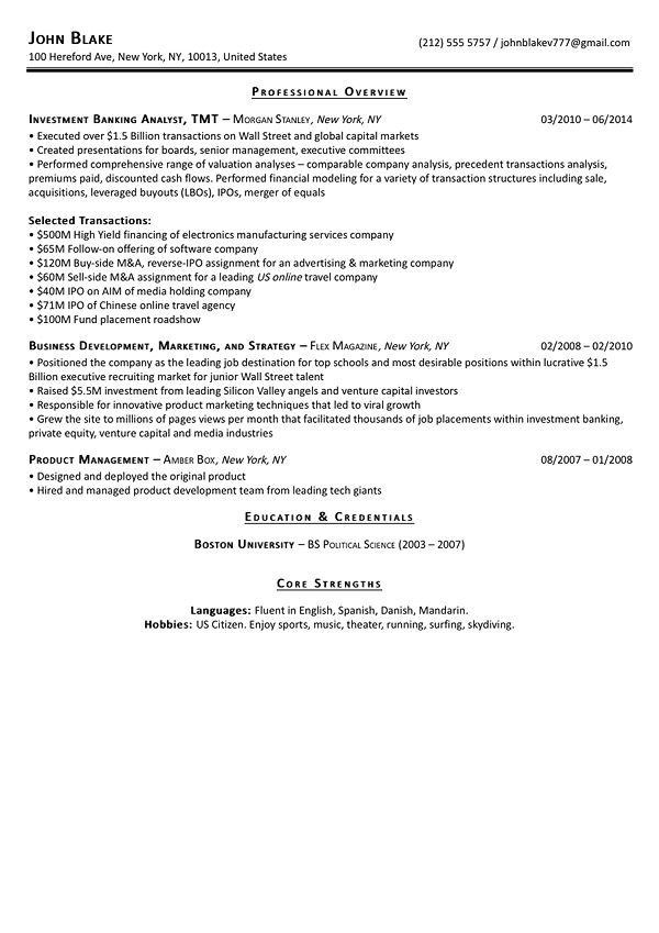 Copenhagen Resume Template